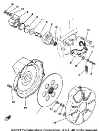 Rear Brake Caliper Yt125h