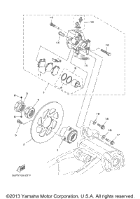 Rear Brake Caliper