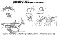 Taillight Kit Maine And New Hampshire Only