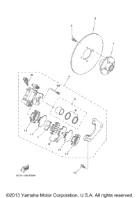 Rear Brake Caliper