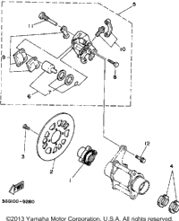 Rear Brake Caliper