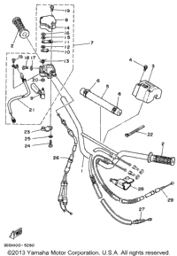 Steering Handle Cable