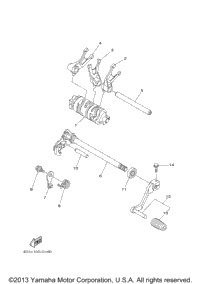 Shift Cam Fork