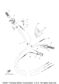 Steering Handle Cable