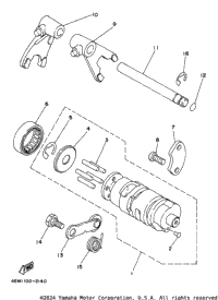 Shift Cam - Shift Fork