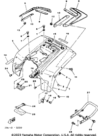 Rear Fender - Bumper (Ytm225dxk)