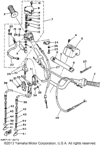 Steering Handle Cable