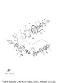 Middle Drive Gear