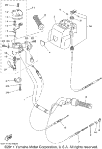 Steering Handle Cable