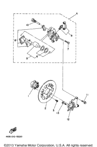 Rear Brake Caliper