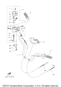 Steering Handle Cable