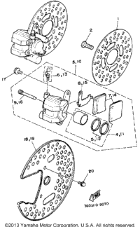 Front Brake Caliper