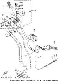 Handlebar-Cable