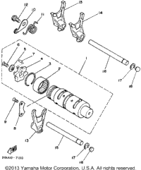 Shift Cam-Fork