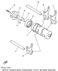 Shift Cam - Shift Fork