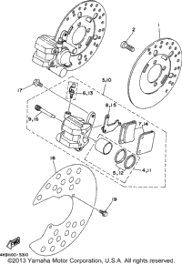 Front Brake Caliper