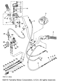 Steering Handle - Cable