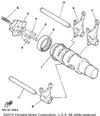 Shift Cam Fork