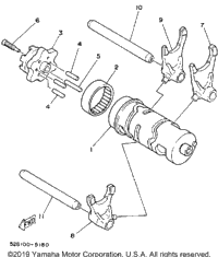 Shift Cam-Fork