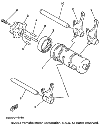 Shift Cam-Fork