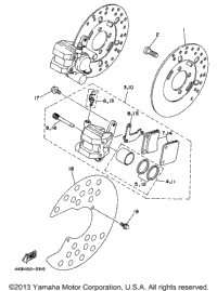 Front Brake Caliper