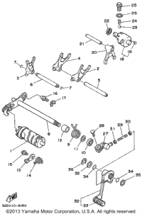 Shift Cam Fork