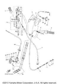 Steering Handle Cable