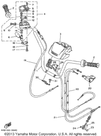 Steering Handle Cable