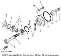 Middle Drive Gear
