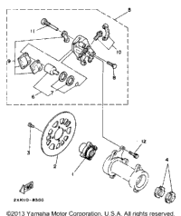 Rear Brake Caliper