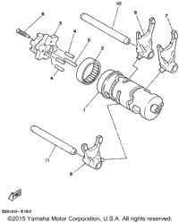 Shift Cam - Shift Fork