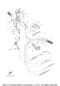 Steering Handle Cable
