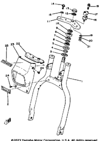 Front Fork Yt125j
