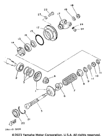 Middle Drive Gear