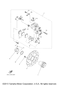 Rear Brake Caliper