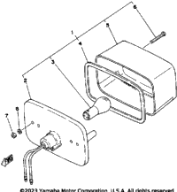 Taillight Yt125g - H