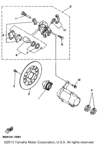 Rear Brake Caliper