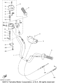 Steering Handle Cable