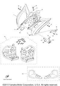 Rear Fender Footwell