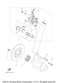 Rear Brake Caliper
