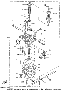 Carburetor Ytm200l