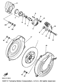 Rear Brake Caliper