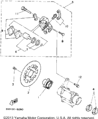 Rear Brake Caliper