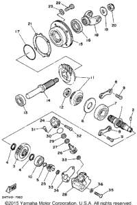 Middle Drive Gear