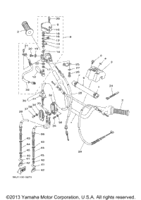Steering Handle Cable