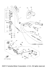 Steering Handle & Cable