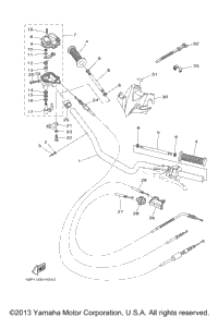 Steering Handle Cable