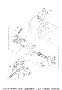 Rear Brake Caliper
