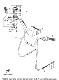 Steering Handle - Cable