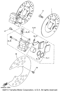 Front Brake Caliper